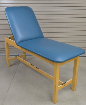 Clinton Industries 1010 Series Treatment Table W/ Adjustable Back & H-Brace