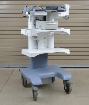 GE Medical Systems Voluson Dock Cart BC02084 2008 W/ Sony Printer UP-D897