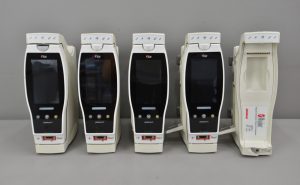 Lot of 4 Masimo Set Radical 7 Rainbow Pulse Oximeter w/ 5 RDS-1 Docking Station