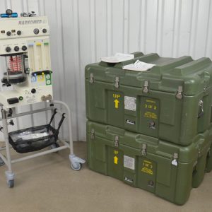 North American Drager Narkomed M Field Mobile Deployable Machine