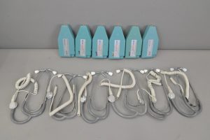 Lot of 6 MedaSonics FP3B 2 MHz Stethoscope