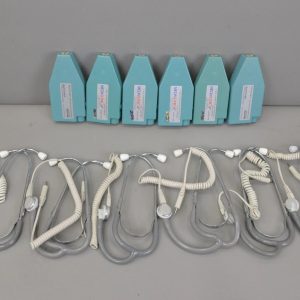 Lot of 6 MedaSonics FP3B 2 MHz Stethoscope