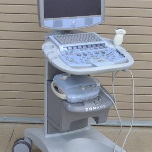 Zonare Ultra Z.one Diagnostic System W/C6-2 Z.one Scan Engine & SmartCart