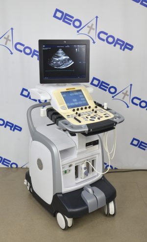 GE Vivid E9 Imaging System W/ GE 12S-D Sector Array