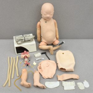 Laerdal SimBaby Training Manikin w/ Laerdal Link Box 380100 & Accessories