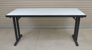 Lot of 4 Southern Aluminum Alulite 24 x 60 Table