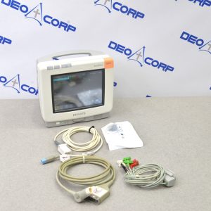 Philips IntelliVue MP5 865024 W/ Mosimo, 12-Lead, NiBP, & Temp