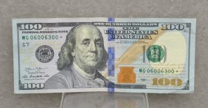 100 Dollar Bill Star Note Series 2013 Very Cool Serial Number MG06006033*