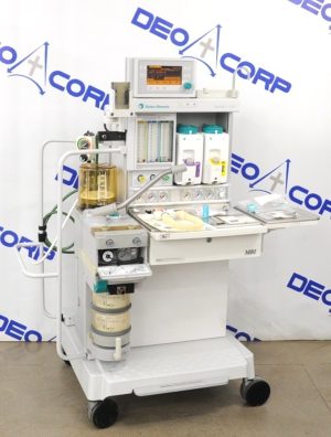 GE Datex Ohmeda Aestiva 5 7900 MRI Machine 1006-9310-000 w/ 2 GE Tec 7 Vaporizer