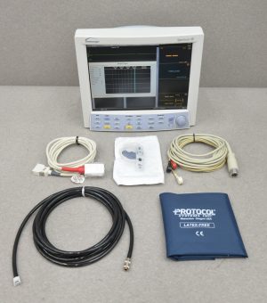 Datascope Spectrum OR 0998-00-0500-1006A W/ Masimo, NiBP, Temp & 3-Lead