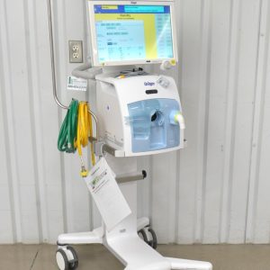 Drager Evita Infinity V500 Acute Care System W/ C500 Screen & Mainstream CO2