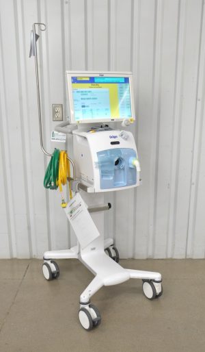 Drager Evita Infinity V500 Acute Care System W/ C500 Screen & Mainstream CO2