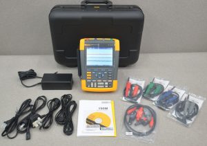 Fluke Biomedical 190M-4 Meter ScopeMeter Portable Oscilloscope 4CH 200 MHZ