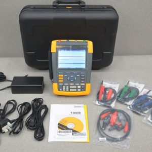 Fluke Biomedical 190M-4 Meter ScopeMeter Portable Oscilloscope 4CH 200 MHZ