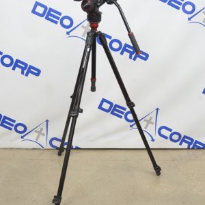 Manfrotto 755XB Tripod w/ Nitrotech Fluid Video Head MVHN12AH