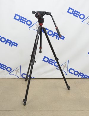 Manfrotto 755XB Tripod w/ Nitrotech Fluid Video Head MVHN12AH