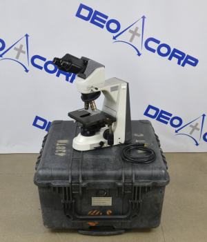 Nikon Eclipse 50i Upright Microscope W/ 4 Plan Objectives 4x, 10x, 40x, 100xA