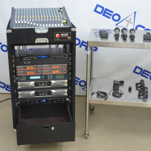 Odyssey CXP1116W Portable Wireless Microphone System W/ MixWizard WZ4 16:2 Mixer