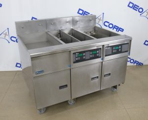 Pitco 3 Bay Commercial Electric Fryer SE14T-S, SE14-S, SEBNB14 480V 3ph