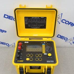 AEMC Instruments 6250 Micro-Ohmmeter Low Resistance Tester 5µΩ to 2500Ω