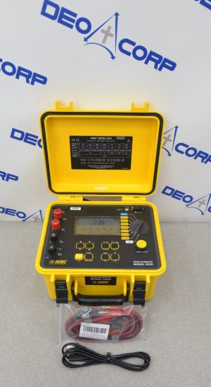 AEMC Instruments 6250 Micro-Ohmmeter Low Resistance Tester 5µΩ to 2500Ω