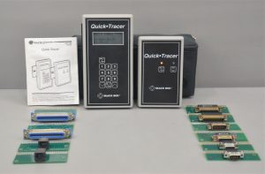 Black Box Quick Tracer TS016A Receiver & Transmitter with Adapters & Case