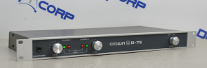 Crown D-75 2-Channel Stereo Power Amplifier