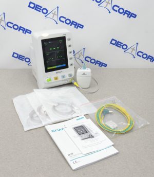 Edan M3B 5.7" Color TFT Screen 2013 W/ Respironics Lo-Flo CO2 Module