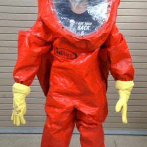 ONESuit Flash NFPA 1991, 2005 Protective Hazmat Suit Large Saint Gobain SEI