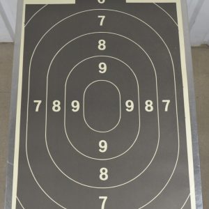 Silhouette Combat Target Case of 500 18"x38" Cage 3HPE6