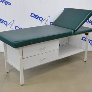 Winco 8570D1 Treatment Table W/ Adjustable Backrest and Drawers