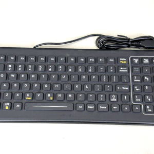 iKey SB-101-USB Ultra Thin Keyboard with QuickLock for Industrial Cleaning