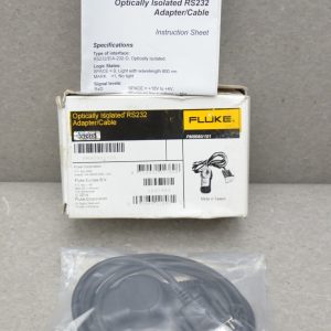Fluke Optically Isolated RS232 Interface Adapter Cable PM9080/101