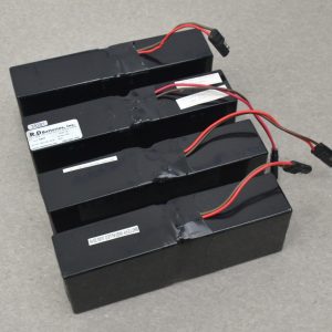 Lot of 4 Zoll Impact 326/326M Replacement Battery