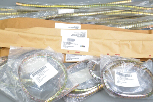 Lot of 72 Frequency Grounding Radio Contact Strips