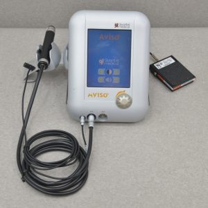 Quantel Medical AVISO Echograph w/ B1-10 MHz & 11MHz Ascan Handpiece/Footswitch