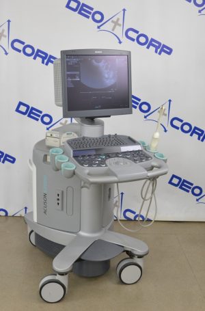 Siemens Acuson S2000 HELX Evolution Imaging Machine W/Siemens EC9-4 Handpiece
