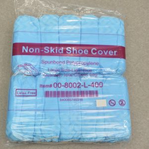 Spunbond Polypropylene Large Blue Non-Skid Shoe Covers 00-8002-L-400 Case of 400
