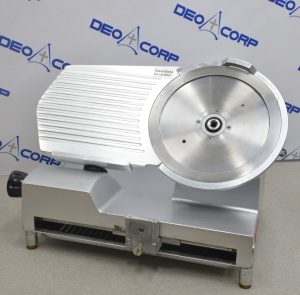Avantco SL512 12" Semi-Automatic Gravity Feed Meat Slicer 110- 120V 1/2 HP