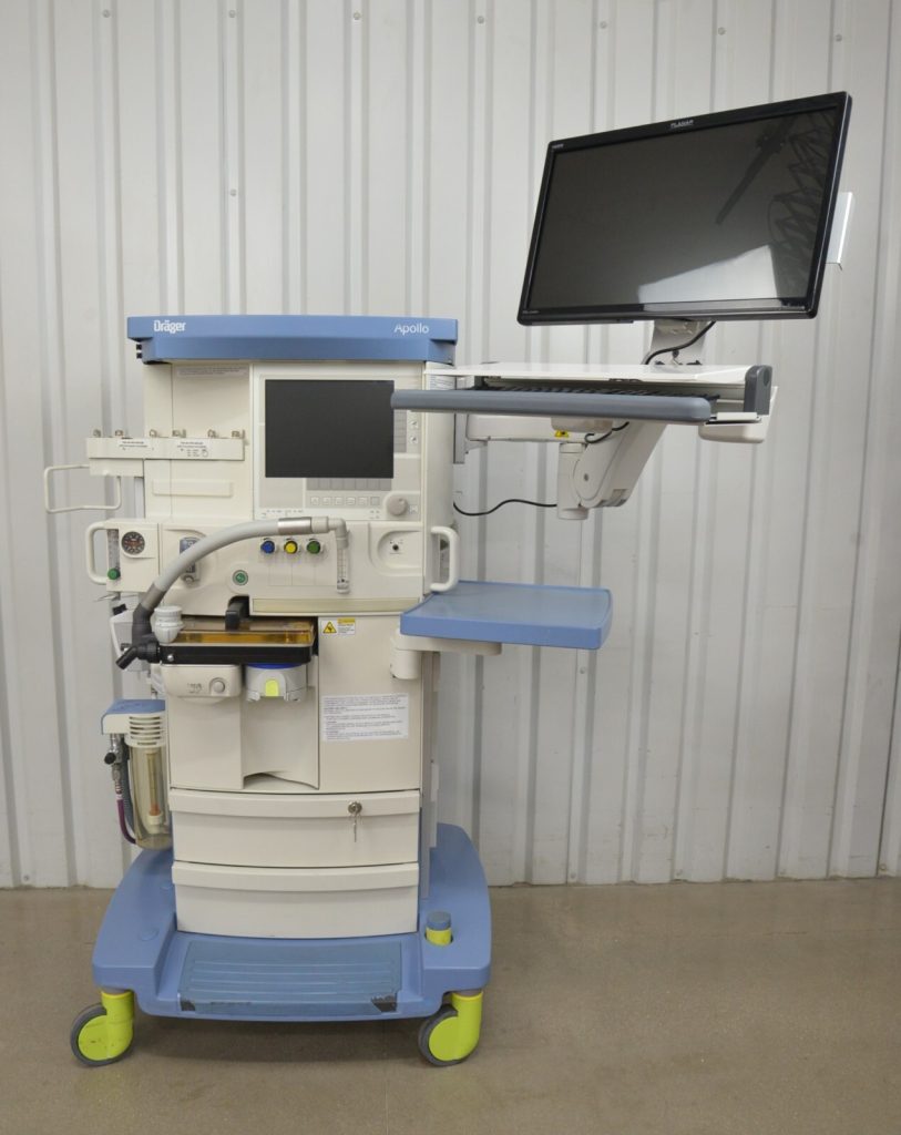 Drager Apollo 8606500 With Planar Monitor & CastrGard - DeoCorp
