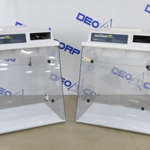 Lot of 2 Airclean Systems 600 AC632TA Ductless Chemical Workstation