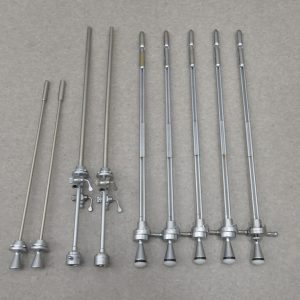 Lot of 9 Karl Storz Obturators Deflecting Obturator & Surgical Telescope Bridges