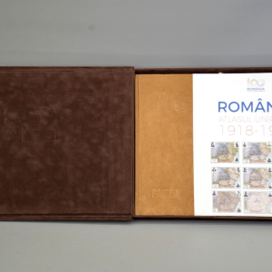 Paideia Romania Atlas Atlasul Unirilor Atlas of the Union 1918-1919 Print & Case