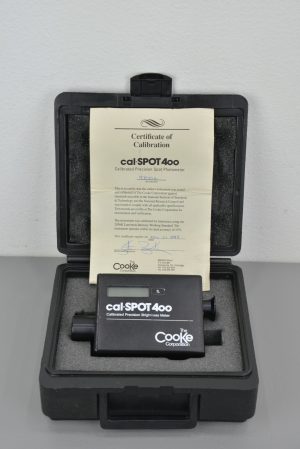 -The Cooke Corporation Cal-SPOT 400 Precision Spot Photometer w Case